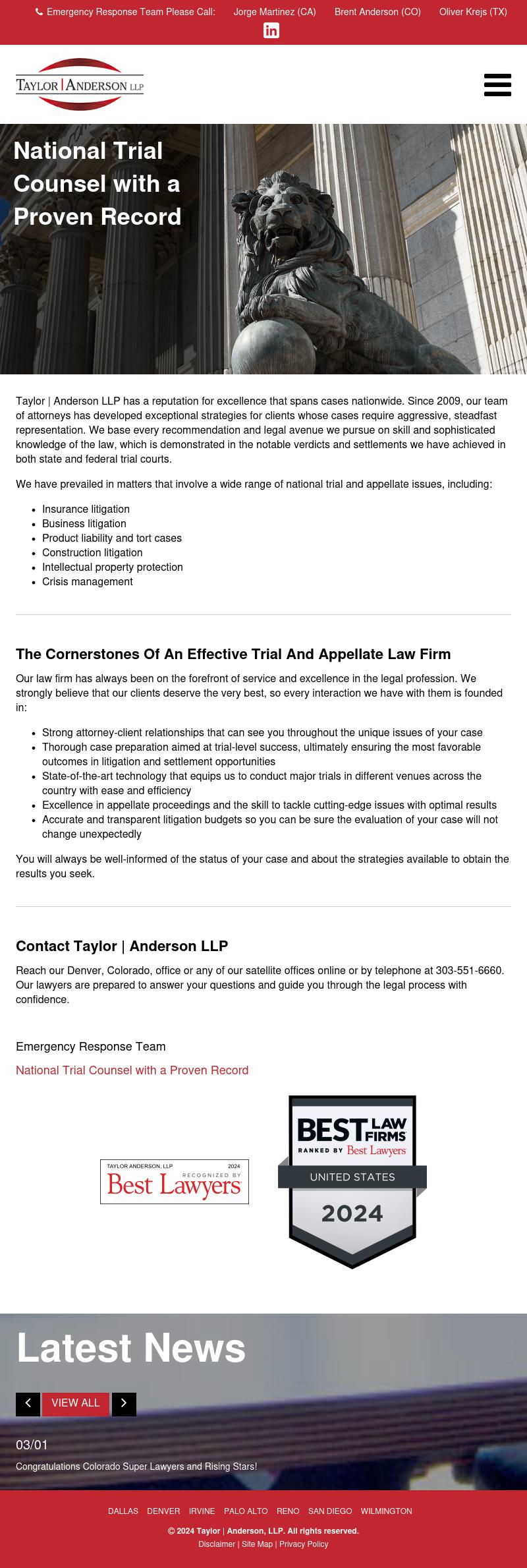 Taylor | Anderson, LLP - Scottsdale AZ Lawyers